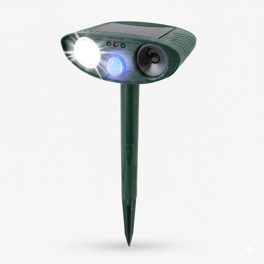 Ultrasonic Deer Repeller - Solar Powered - Motion Sensor