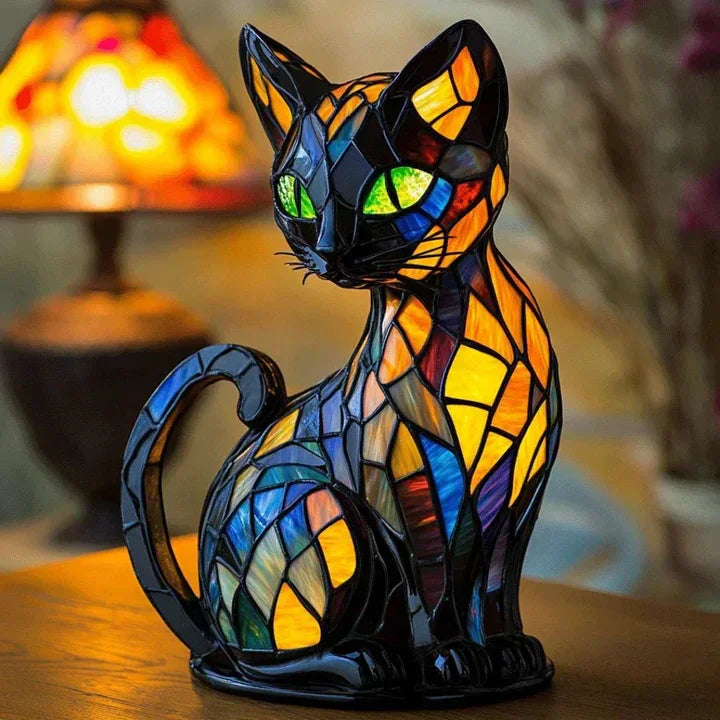Stained Glass Table Lamp - Bedside Lamps - Bedroom Lamps - Luvonic