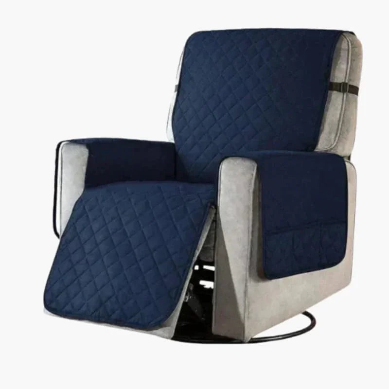 Stretchable Recliner Cover - Quilted Design - Universal Fit