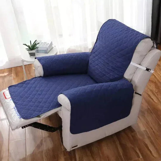 Stretchable Recliner Cover - Quilted Design - Universal Fit