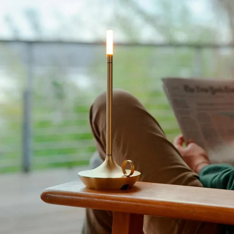 Table Lamp - Dimmable LED Light - USB Rechargeable
