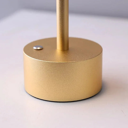 Table Lamp - Gold Aluminium - LED Touch Light