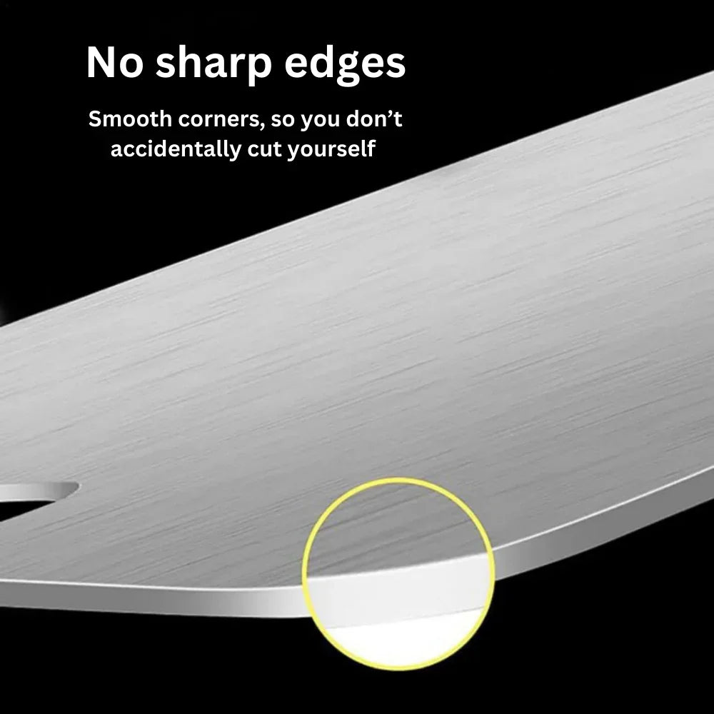 Titanium Surface Cutting Board - Non-Porous Design