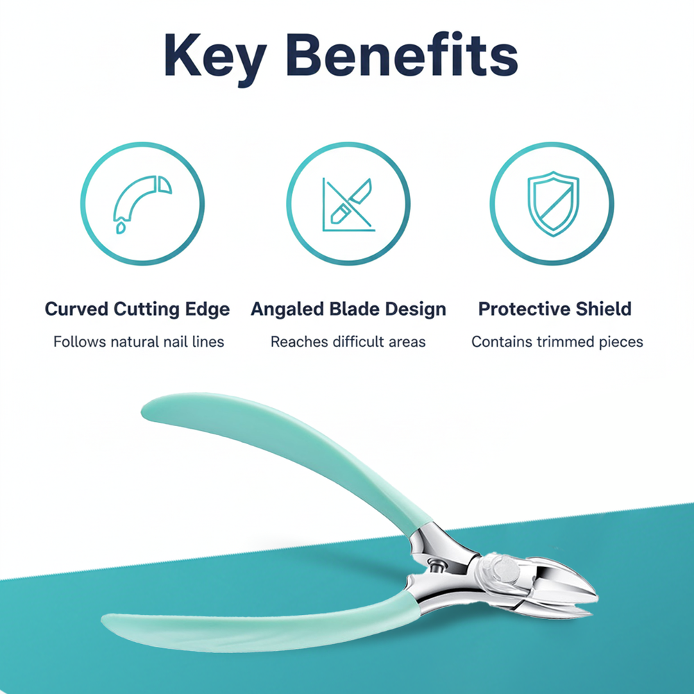 Toenail Clipper - Curved Blade - Senior Use