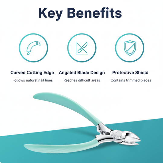 Toenail Clipper - Curved Blade - Senior Use