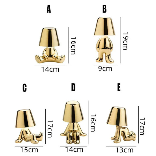 Touch Lamp - Rechargeable LED Lights - Modern Table Lamps - Luvonic