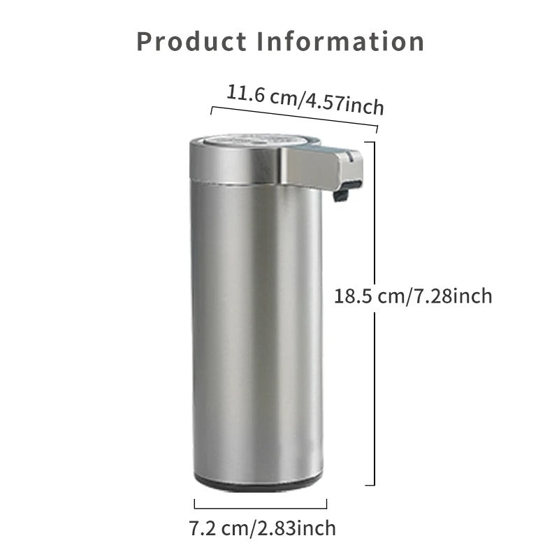Touchless Soap Dispenser - Stainless Steel - Motion Sensor