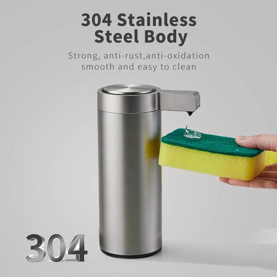Touchless Soap Dispenser - Stainless Steel - Motion Sensor