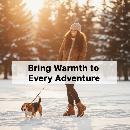 USB Powered Heated Insoles - Adjustable Levels - Outdoor Use