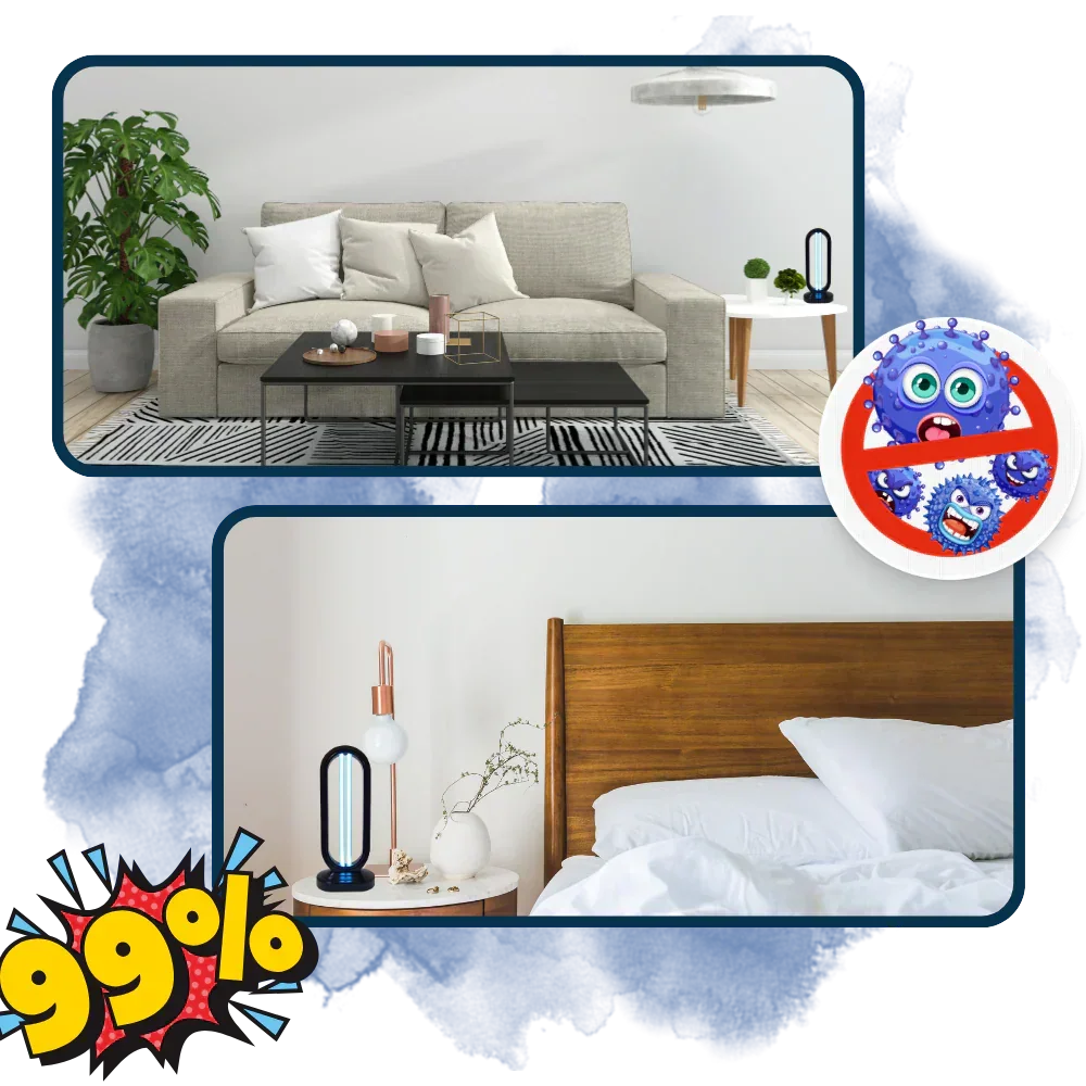 UV Disinfectant Bulb - Multi-Surface Cleaning