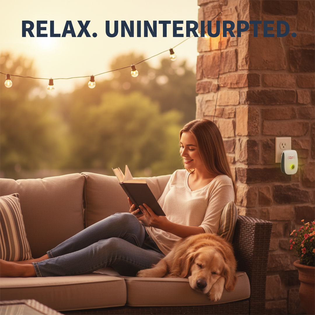 Ultrasonic Repeller - Squirrel Control - Indoor Outdoor