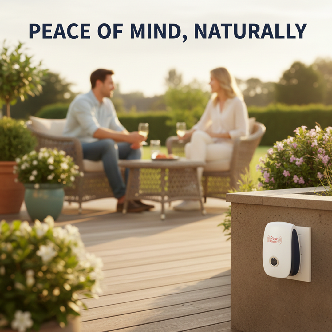 Ultrasonic Repeller - Squirrel Control - Indoor Outdoor