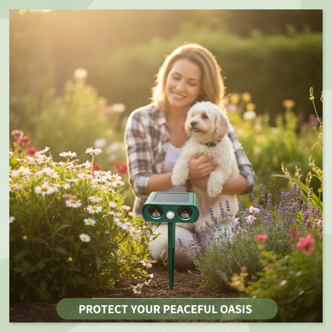 Animal Repeller - Solar Powered - Motion Activated