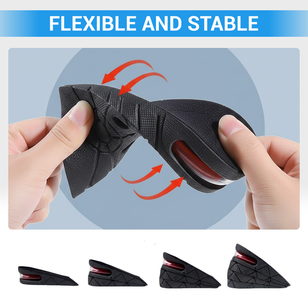 Height Increase Insoles - Adjustable Layers - Shoe Insert