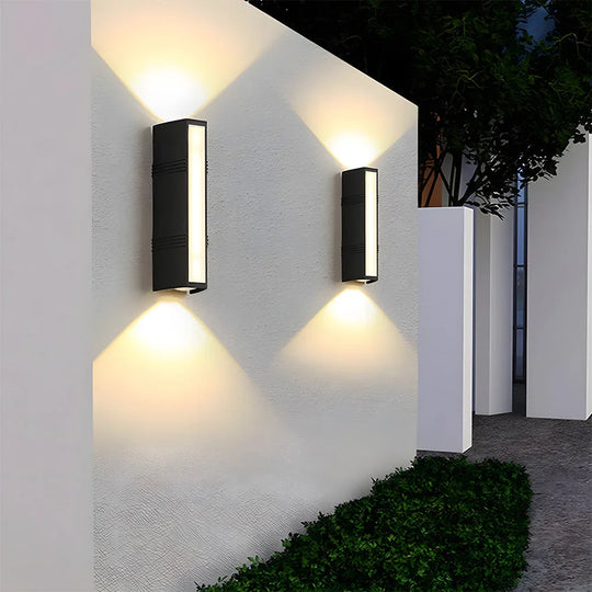 Wall Light - Outdoor LED - Vertical Fixture