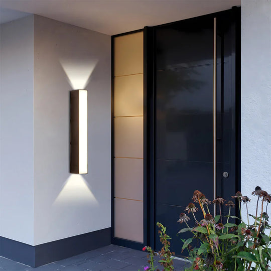 Wall Light - Outdoor LED - Vertical Fixture