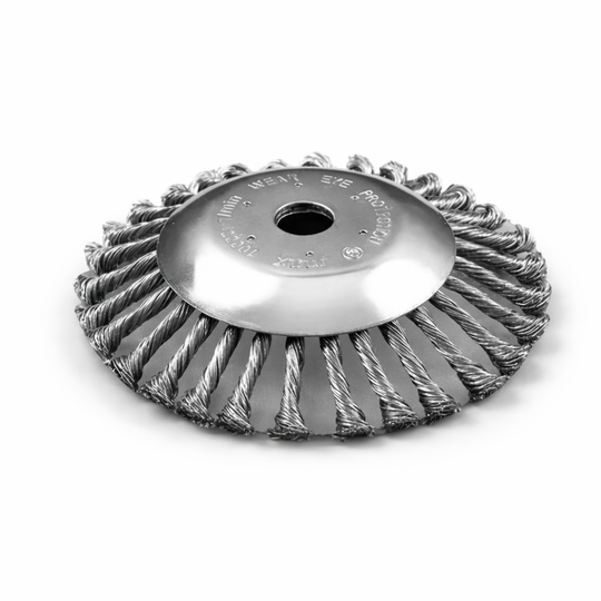 Weed Brush Head - Carbon Steel - Trimmer Attachment