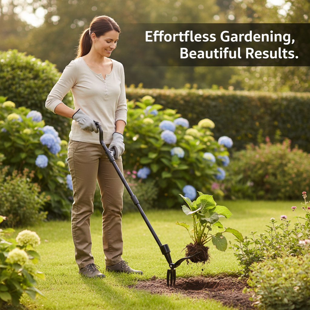 Weed Puller - Adjustable Handle - Detachable Design