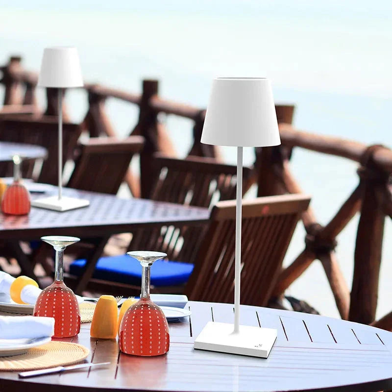 Wireless Table Lamp - Cordless Design - Adjustable Brightness - Luvonic