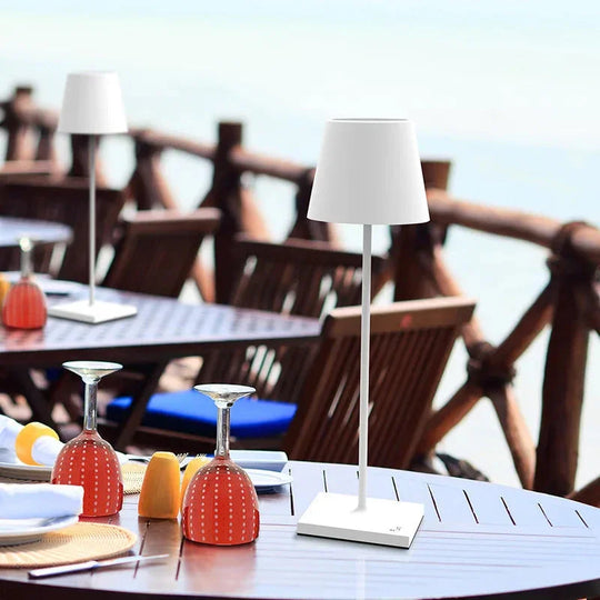 Wireless Table Lamp - Cordless Design - Adjustable Brightness - Luvonic