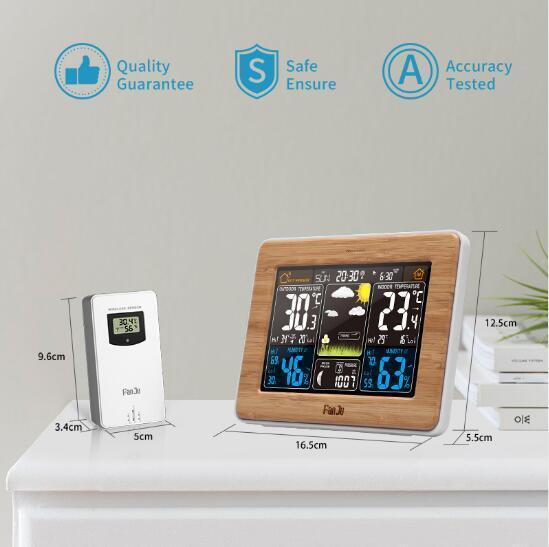 Wireless Weather Station - Indoor and Outdoor Use - LCD Display