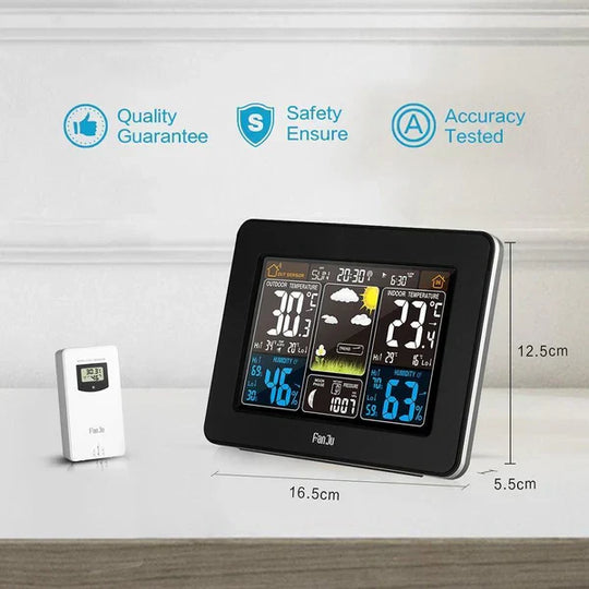 Wireless Weather Station - Indoor and Outdoor Use - LCD Display