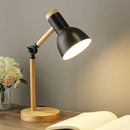 Wooden Table Lamp - Bedside Lamp - Adjustable Design - Luvonic