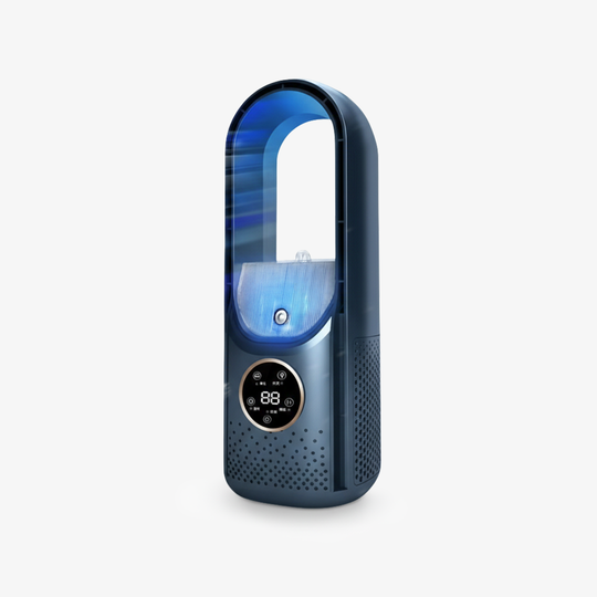 Bladeless Cooling Fan - Portable USB - Desktop Design