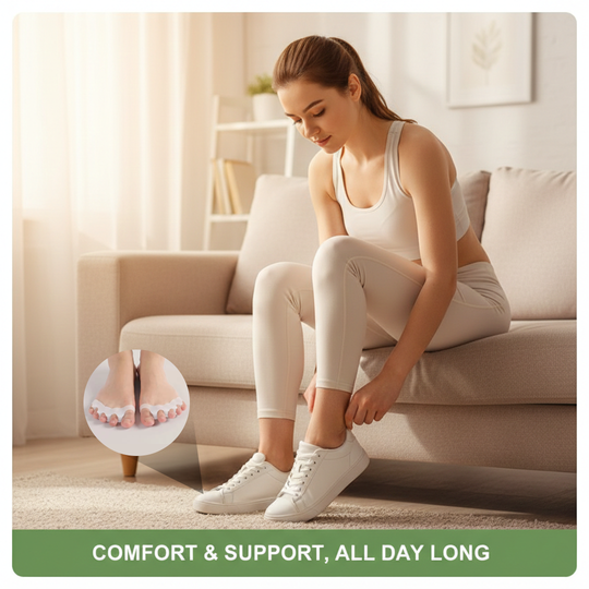Toe Splint - Silicone Support - Alignment Aid