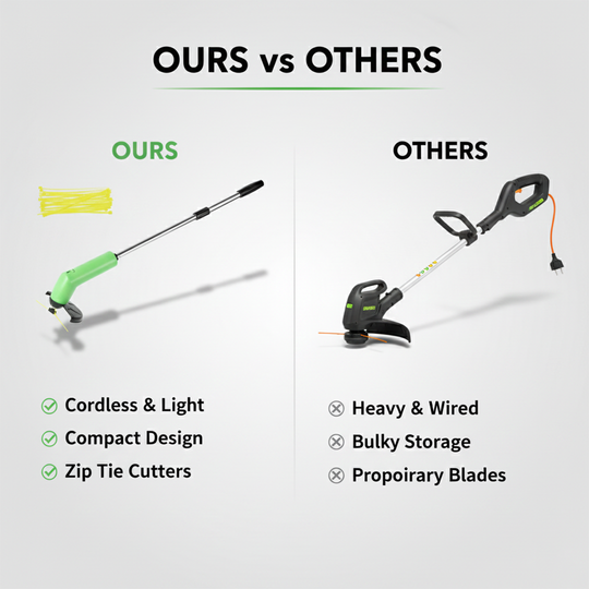 Weed Trimmer - Cordless Mini - Outdoor Cutting