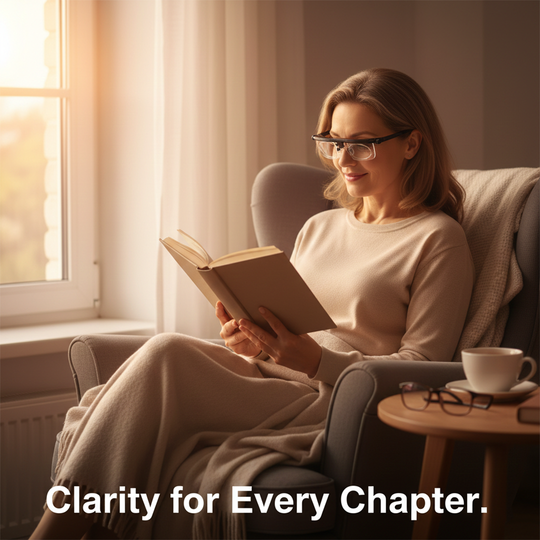 Adjustable Glasses - Focus Dial - Clear Viewing