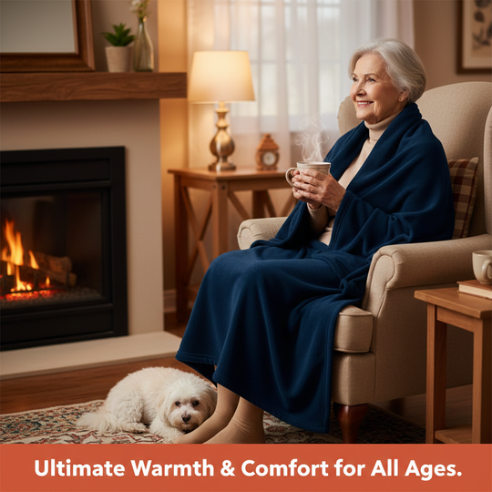Electric Blanket - Adjustable Heat - Indoor Use