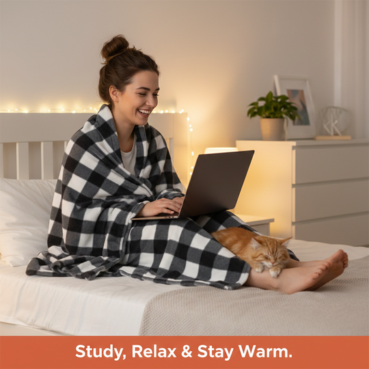 Electric Blanket - Adjustable Heat - Indoor Use