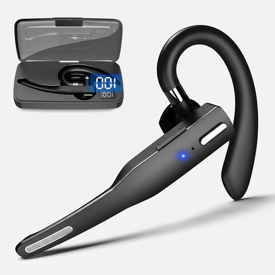 Bluetooth Headset - Wireless Design - Dual Microphone