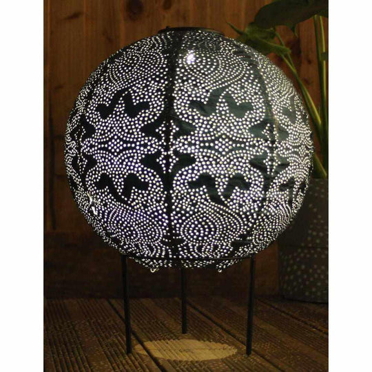 Solar Lantern - Globe Design - Outdoor Lighting - Luvonic
