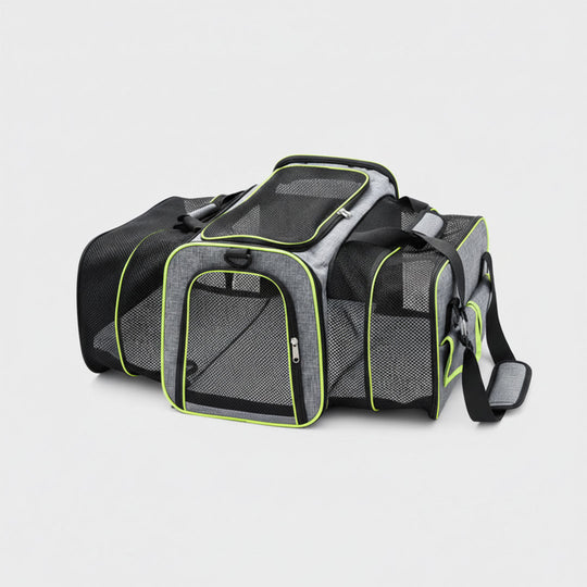 Foldable Pet Carrier - Compact Design - Secure Travel
