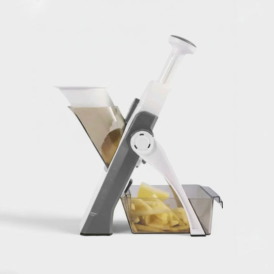 Vegetable Slicer - Interchangeable Blades - Safety Design