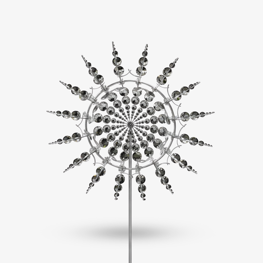 Metal Wind Spinner - Kinetic Garden - Outdoor Decoration